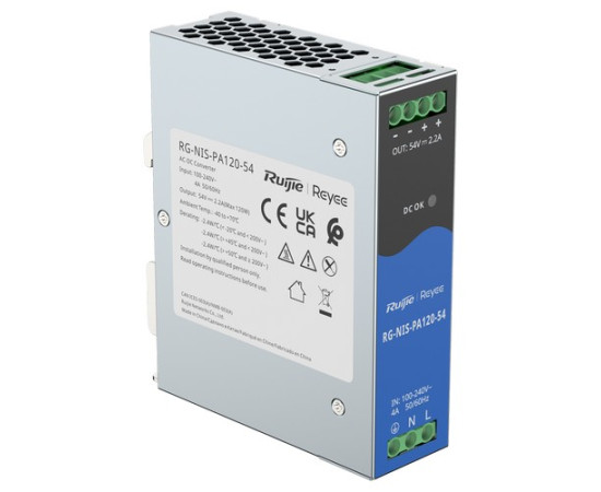 Ruijie {RG-NIS-PA120-54} Universal 54V 2.2A Input Voltage Power Supply