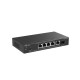 Reyee {RG-ES206MG-P}, 5-Port 2.5G Cloud Managed PoE Switch, 1 x 10G Uplink
