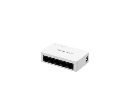 Reyee {RG-ES05G-L} , 5-Port 10/100/1000 Mbps Unmanaged Non-PoE Switch