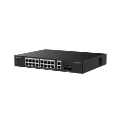 Reyee {RG-ES220GS-LP}, 20-Port Gigabit Smart Cloud Managed PoE+ Switch