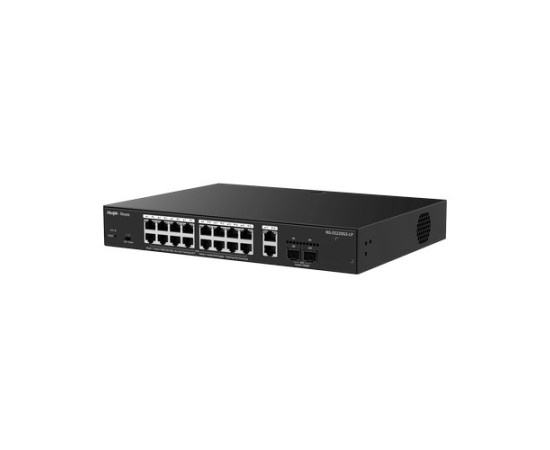 Reyee {RG-ES220GS-LP}, 20-Port Gigabit Smart Cloud Managed PoE+ Switch