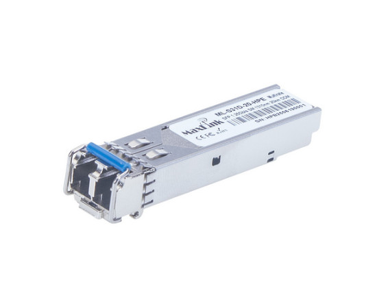 Optical Module {ML-S31D-20-HPE} 1.25G SFP, Singlemode, 1310nm, 20km, 2x LC, DDM, HPE Compatible