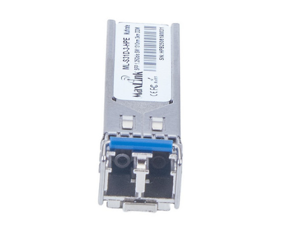 Optical Module {ML-S31D-3-HPE} 1.25G SFP, Singlemode, 1310nm, 3km, 2x LC, DDM, HPE Compatible