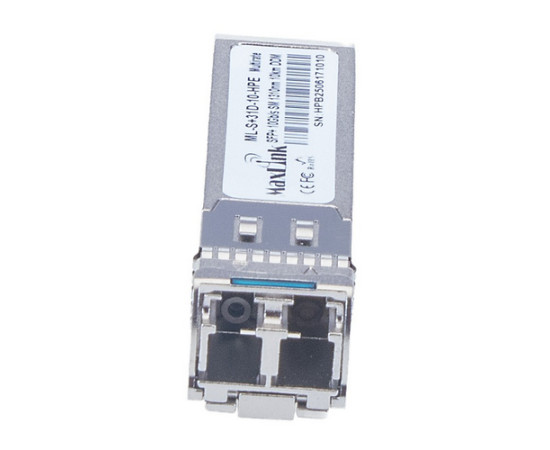Optical Module {ML-S+31D-10-HPE} 10G SFP+, Singlemode, 1310nm, 10km, 2x LC, DDM, HPE Compatible
