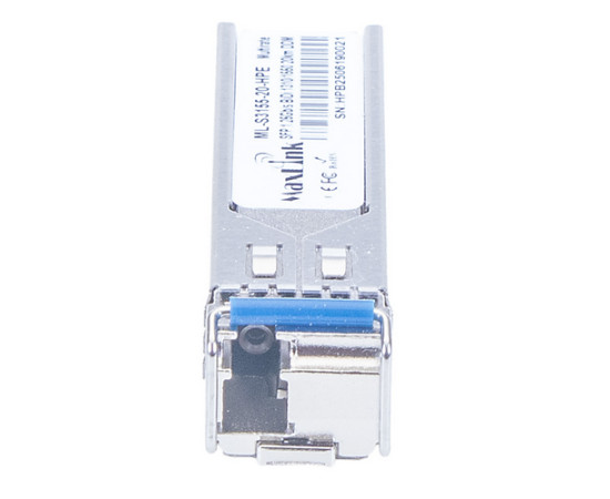 Optical Module 1.25G SFP, WDM(BiDi), Singlemode, 20km, 1x LC, HPE compatible