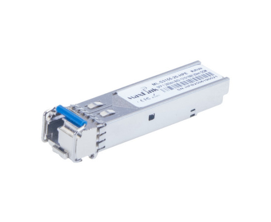 Optical Module 1.25G SFP, WDM(BiDi), Singlemode, 20km, 1x LC, HPE compatible