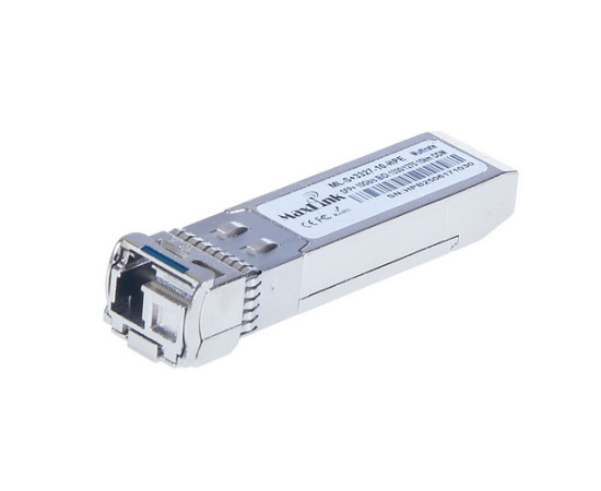 MaxLink {ML-S+3327-10-HPE} 10G SFP+, WDM(BiDi), Singlemode, Tx1330/Rx1270nm, 10KM, 1x LC, DDM, HPE