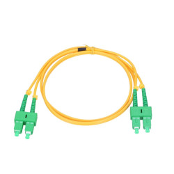 Fiber Patch Cord Singlemode {FB-PC-SM-SCASCA-DX-1} SC/APC - SC/APC Duplex, LSZH, 1m