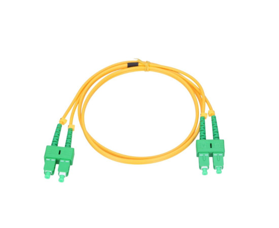 Fiber Patch Cord Singlemode {FB-PC-SM-SCASCA-DX-1} SC/APC - SC/APC Duplex, LSZH, 1m