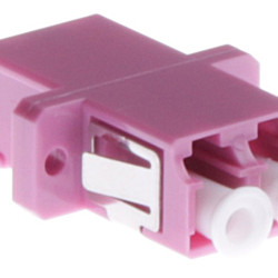 Fiber Adapter Multimode LC/UPC Duplex