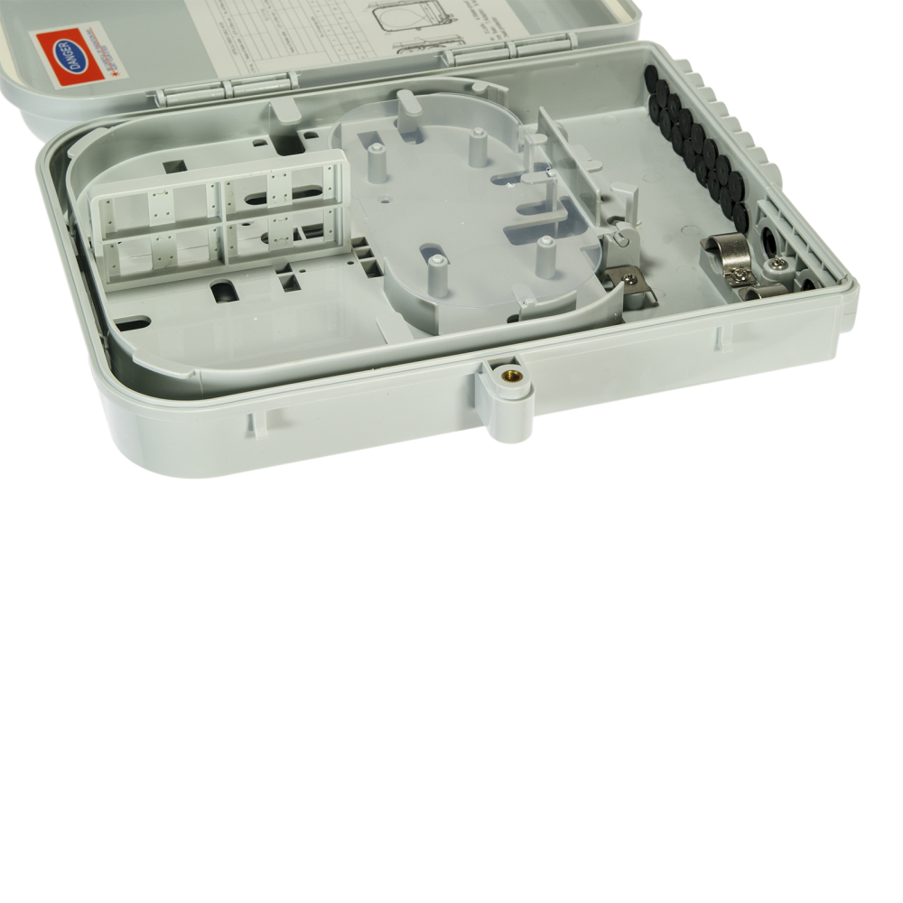 Fiber Distribution Box {FB-DST-2I-16O-1} 2 IN 16 OUT Uncut port