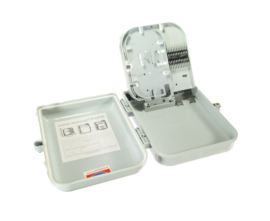 Fiber Distribution Box {FB-DST-2I-16O-1} 2 IN 16 OUT Uncut port