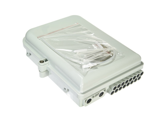 Fiber Distribution Box {FB-DST-2I-16O-1} 2 IN 16 OUT Uncut port