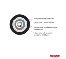 KELINE Cable 12 Core Central Loose Tube, Euroclass Dca - s2, d1, a1, OM3 50/125 μm, 1m