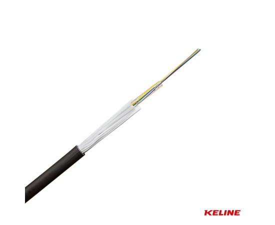 KELINE Cable 12 Core Central Loose Tube, Euroclass Dca - s2, d1, a1, OM4 50/125 μm, 1m