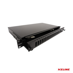 Keline Sliding Optical Distribution Frame ODF for 24x SC-SC Duplex or LC-LC ODF