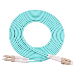 Fiber Patch Cord Multimode OM3 {FB-PC-MM-OM3-LCLC-DX-1} LC/UPC - LC/UPC, Duplex, LSZH, 1m