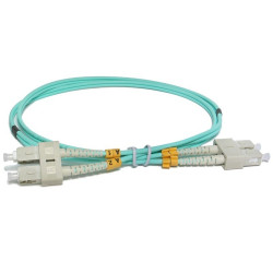 Fiber Patch Cord Multimode OM3 {FB-PC-MM-OM3-SCSC-DX-2} SC/UPC - SC/UPC, Duplex, LSZH, 2m