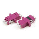 Fiber Adapter Multimode OM4 LC/UPC Duplex