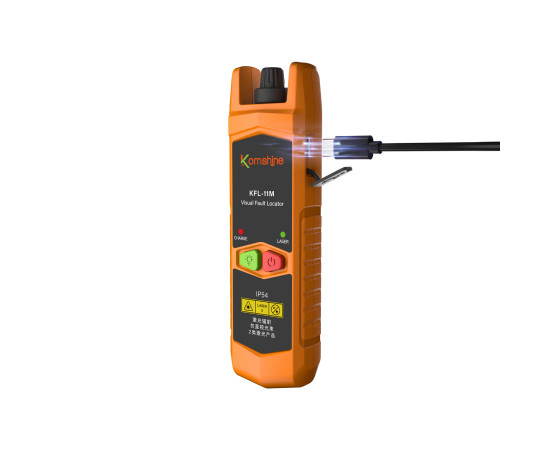 KOMSHINE Visual Fault Locator VFL with LED {FB-TOOL-KM-KFL-11MG-20-LC}, LC, 20km