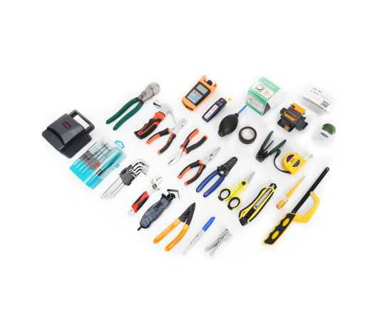 KOMSHINE Optical Fiber Splicing Toolkit {FB-TOOL-KM-KFS-40D}