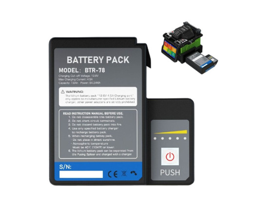 KOMSHINE Fusion Splicer Li-battery {FB-TOOL-KM-BTR-78} for FX39