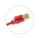 Keline Patch cable STP, Category 6A Red, LSOH - 1m Keline Patch cable STP, Category 6A Red, LSOH - 1m