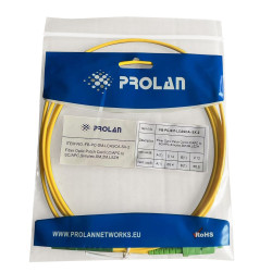 Fiber Patch Cord Singlemode LC/APC - SC/APC, Simplex, LSZH, 2m