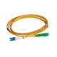 Fiber Patch Cord Singlemode LC/APC - LC/UPC, Duplex, LSZH, 10m