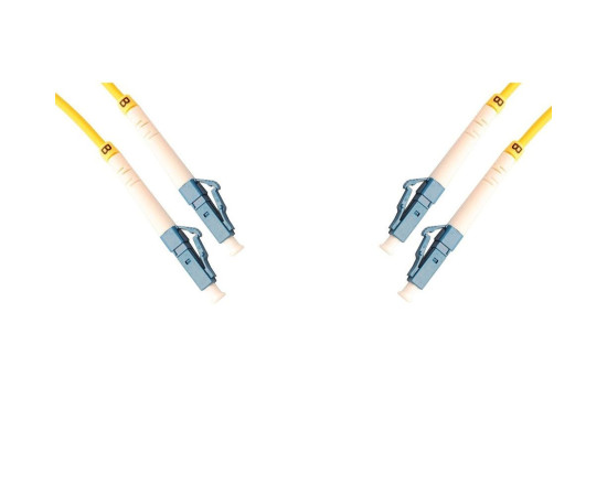 FiberTechnic Fiber Patch Cord Singlemode LC/UPC - LC/UPC, Duplex, 10m