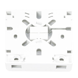 Fiber Termination Box for 2xAdapters {FB-TER-2-UK} 86mm x 86mm