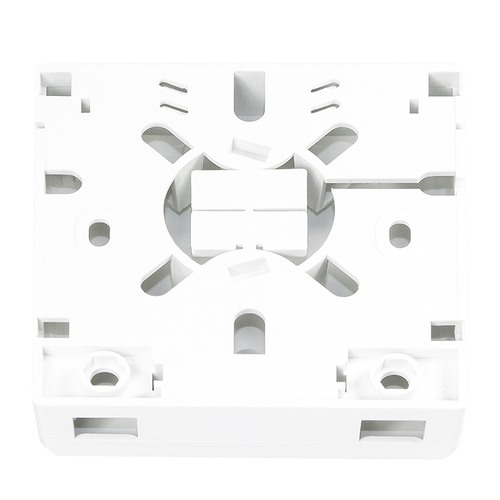 Fiber Termination Box for 2xAdapters {FB-TER-2-UK} 86mm x 86mm