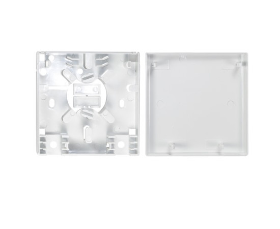 Fiber Termination Box for 2xAdapters {FB-TER-2-UK} 86mm x 86mm