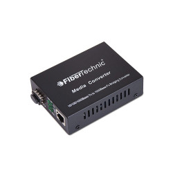 FiberTechnic {FCM-3100-F} Media Converter 1x SFP, 1x RJ45