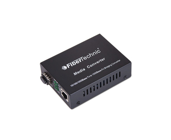 FiberTechnic {FCM-3100-F} Media Converter 1x SFP, 1x RJ45
