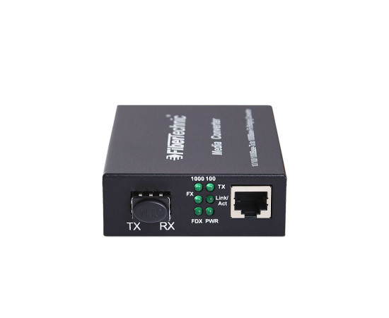 FiberTechnic {FCM-3100-F} Media Converter 1x SFP, 1x RJ45