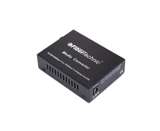 FiberTechnic {FCM-3100-F} Media Converter 1x SFP, 1x RJ45