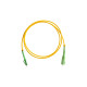 FiberTechnic Fiber Patch Cord Singlemode SC/APC - LC/APC, Simplex, 1m