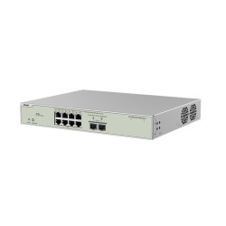Reyee {RG-NBS3300-8MG2XS-P} , 8-Port Muti-Gigabit Layer 2 Managed Switch with 8 x PoE+ Ports, and 2 x SFP+ Uplink Ports