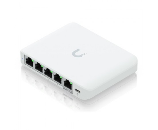 Ubiquiti {USW-FLEX-2.5G-5} UniFi Switch Flex Mini 2.5G Ubiquiti {USW-FLEX-2.5G-5} UniFi Switch Flex Mini 2.5G
