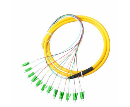 Multicore Pigtail 12 cores LC/APC G.657.A2 Singlemode LSZH, 2m