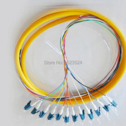 Multicore Pigtail 12 cores LC/UPC G.657.A2 Singlemode LSZH, 2m